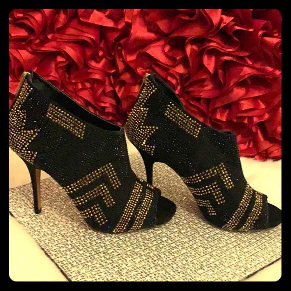 Betsy Johnson rhinestone bootie